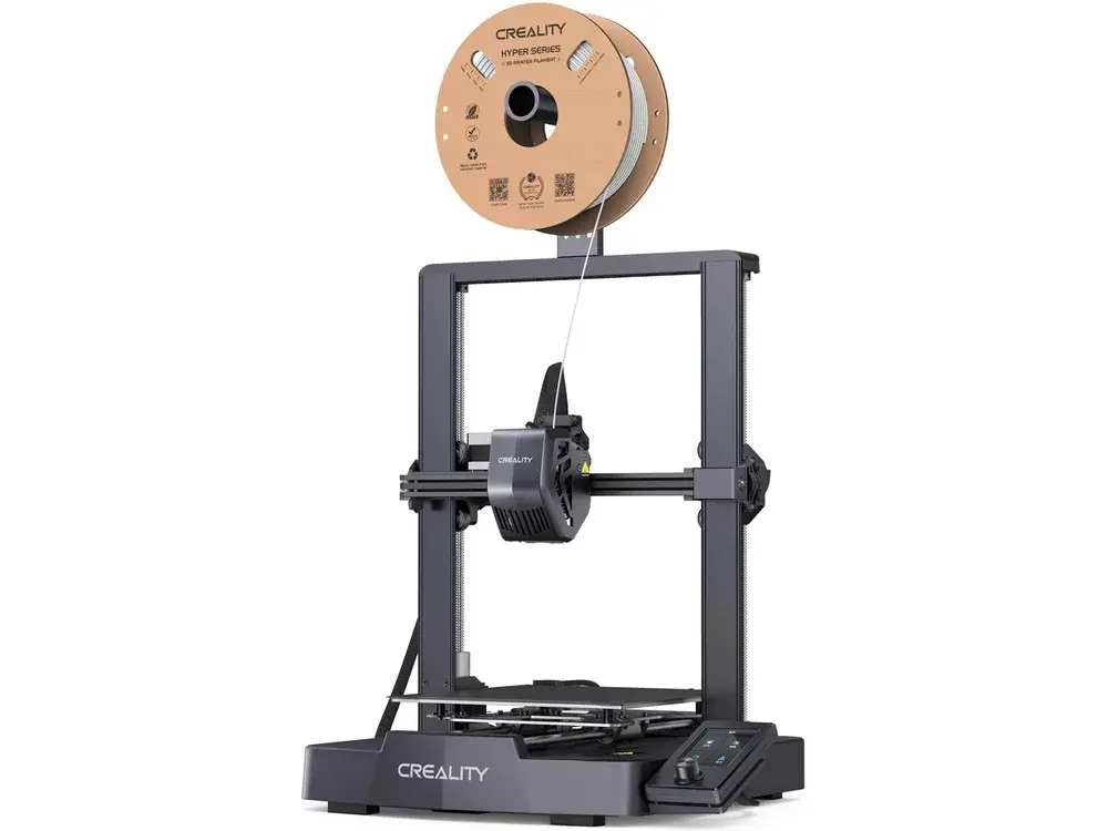 Creality Ender-3 V3 SE 3D-printer i sort med CR Touch auto-levelling