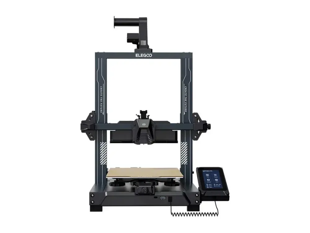 Elegoo Neptune 4 Pro 3D-printer med direkte ekstruder og byggebord